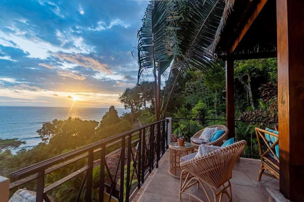 Villa Amor Del Mar With Breathtaking View Of Ocean & Jungle 도미니칼 외부 사진